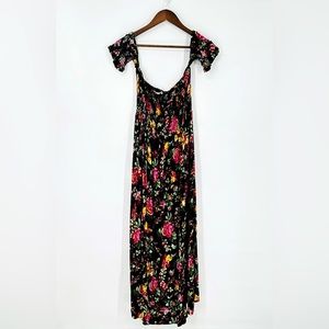 Women’s Rebellion XL off the‎ shoulder floral maxi dress